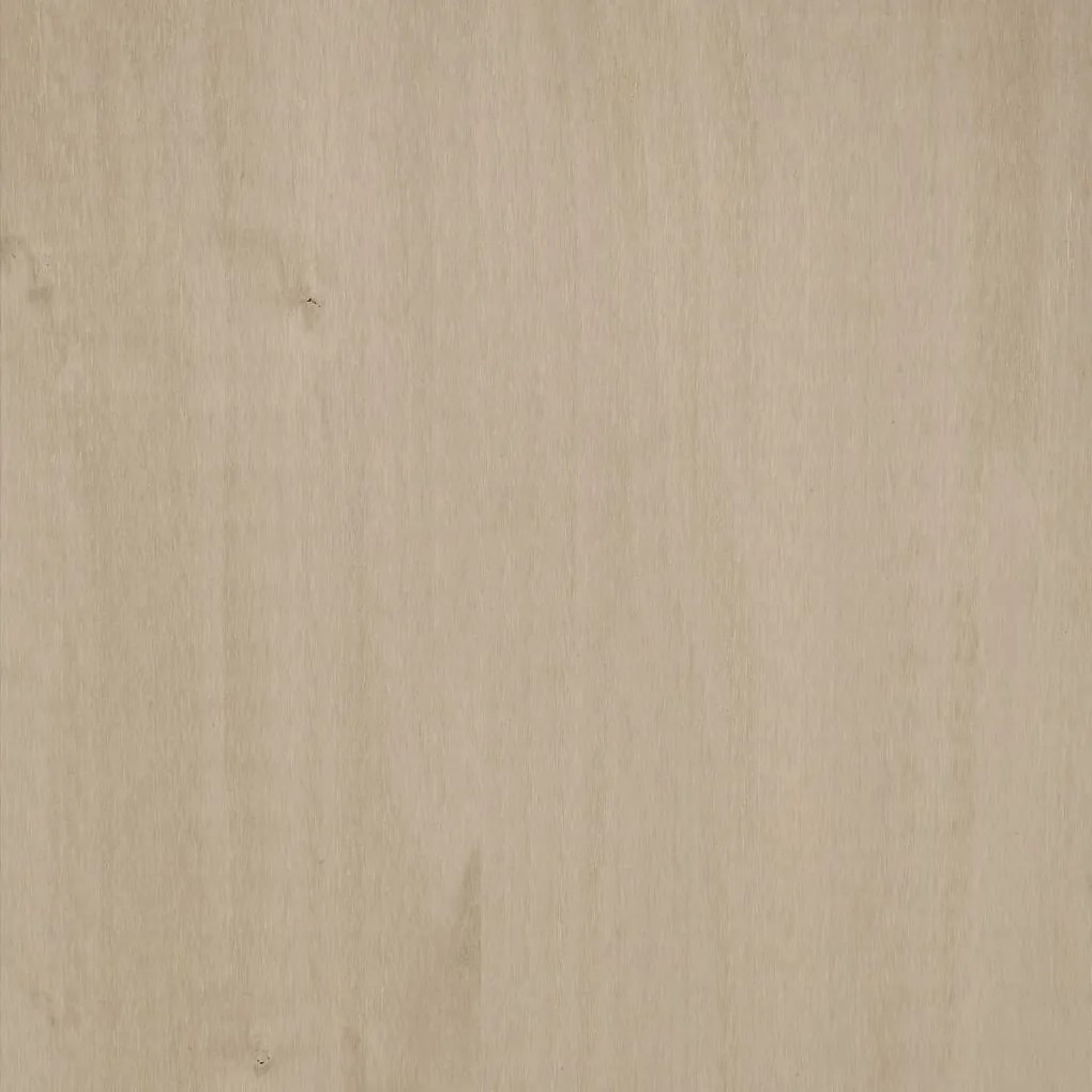 vidaXL Βιβλιοθήκη HAMAR Καφέ Μελί 85 x 35 x 112 εκ. Μασίφ Ξύλο Πεύκου