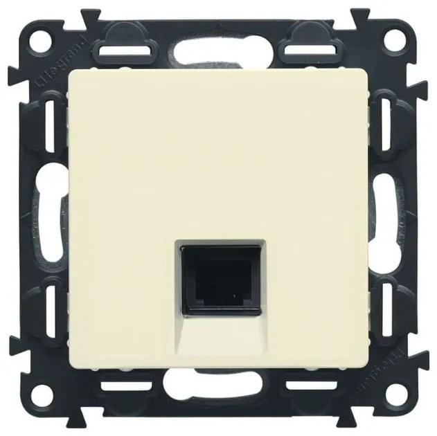 Πρίζα RJ45 UTP Μπεζ Valena Life 753242 Legrand-753242-Μπεζ 753242