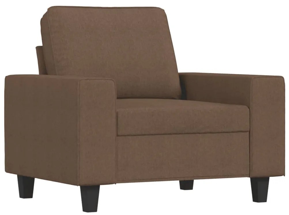 vidaXL Πολυθρόνα Καφέ 60 εκ. Υφασμάτινη