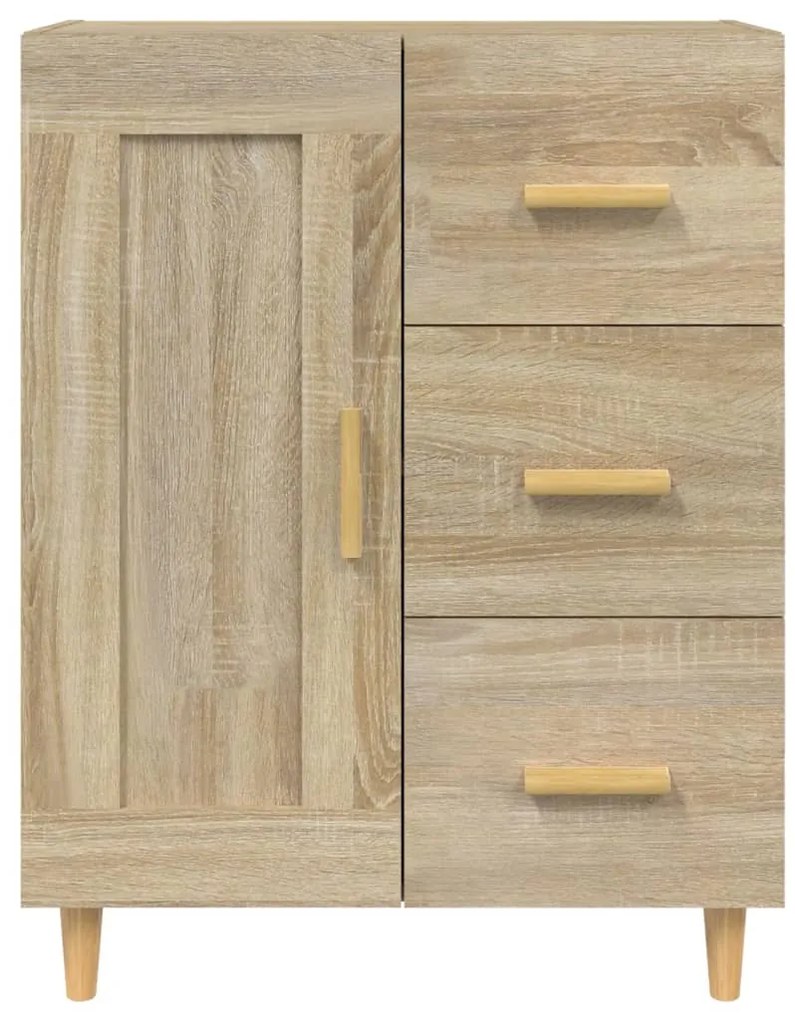 vidaXL Ντουλάπι Sonoma Δρυς 69,5 x 34 x 90 εκ. από Επεξεργασμένο Ξύλο