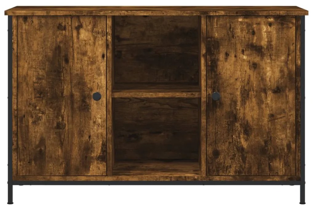 vidaXL Έπιπλο Τηλεόρασης Καπνιστή Δρυς 100x35x65 εκ. Επεξ. Ξύλο