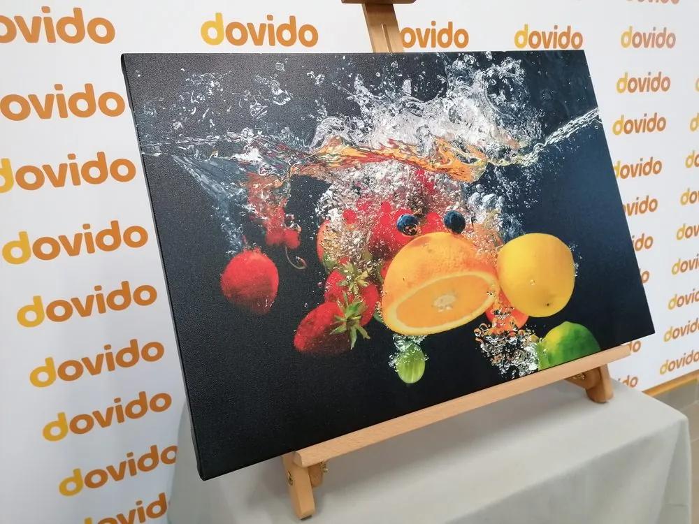 Εικόνα φρούτων στο νερό - 90x60