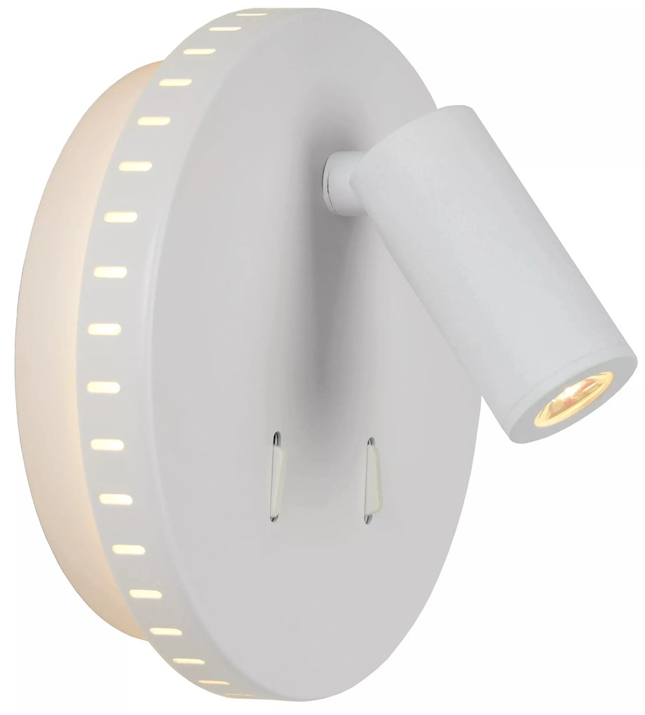 Φωτιστικό Επίτοιχο Lucide 79201-09-31 BENTJER Λευκό (White) 3000 K