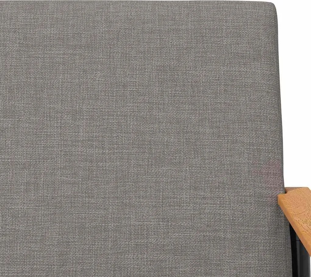 vidaXL Πολυθρόνα Taupe ύφασμα