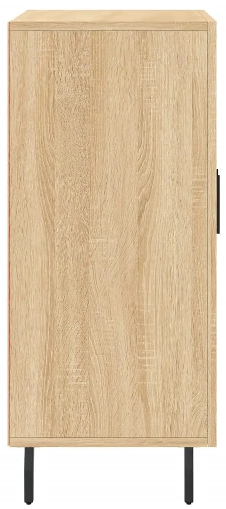 vidaXL Ντουλάπι Sonoma δρυς 90x34x80 εκ. Επεξεργασμένο Ξύλο