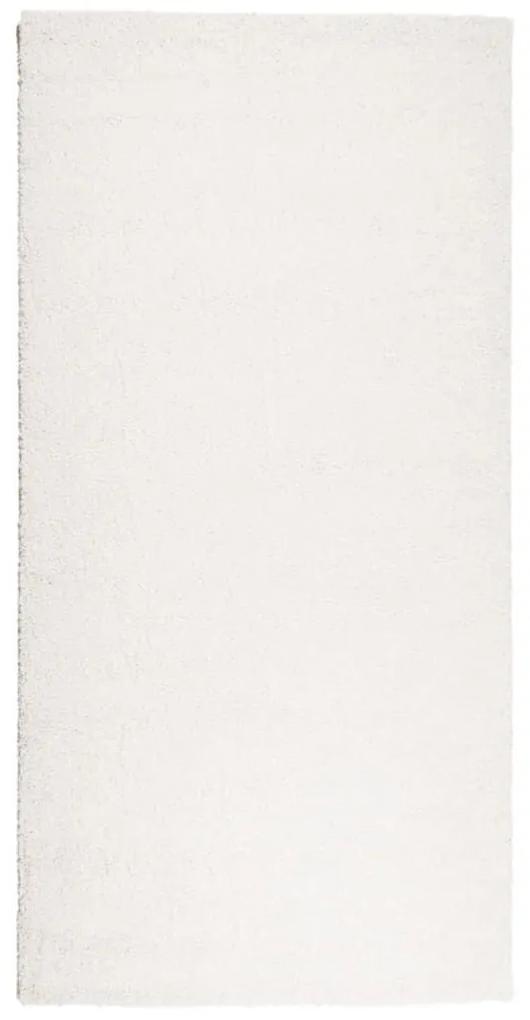 Χαλί Shaggy με Ψηλό Πέλος Μοντέρνο Κρεμ 100 x 200 εκ. - Κρεμ