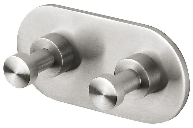 Geesa Nemox 6515-110 Inox Κρεμάστρα 2 αγκίστρων