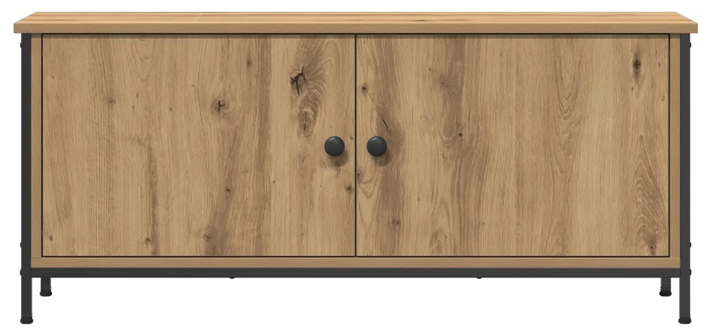 vidaXL Τηλεόραση Στάντ - Artisan Oak Artisan oak Επεξεργασμένο ξύλο