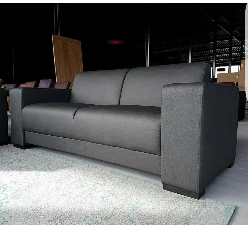 Διθέσιος καναπές COLOGNE, μαύρος 174x80x82cm-LET1115