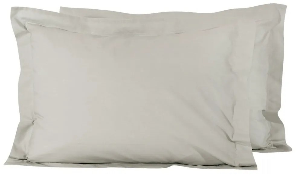 Μαξιλαροθήκες 1020 (Σετ 2τμχ) Grey Das Home 50Χ70 100% Βαμβάκι