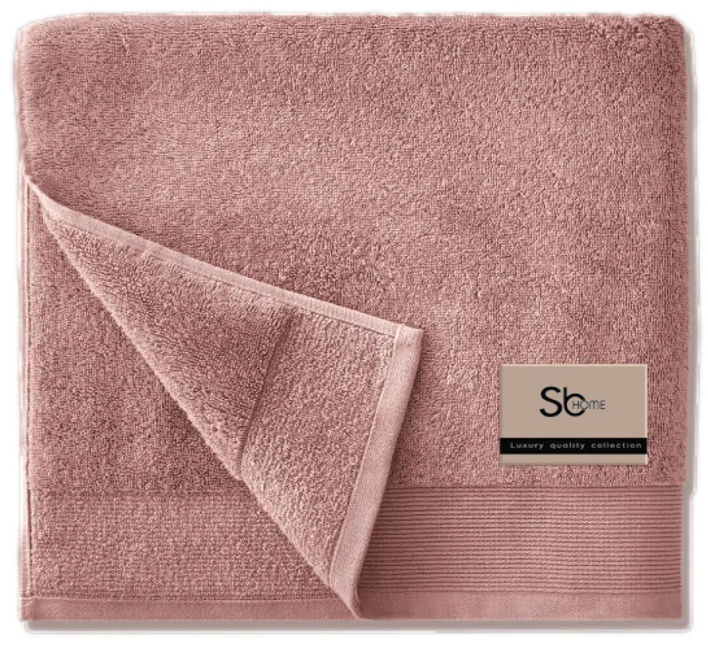 Πετσέτα Χεριών (40x60) Sb Home Elegante 600gsm Σάπιο Μήλο