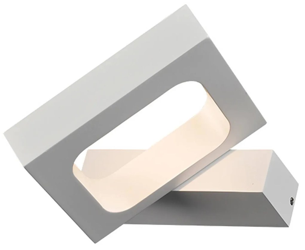 Φωτιστικό Τοίχου ZD80856LEDWH White Aluminium