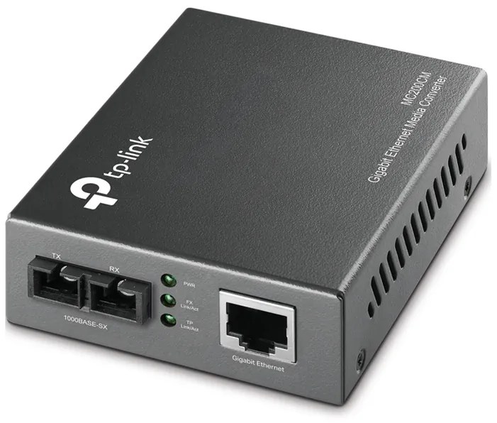 TP-LINK Gigabit Multi-Mode Media Converter MC200CM, Ver. 4.0