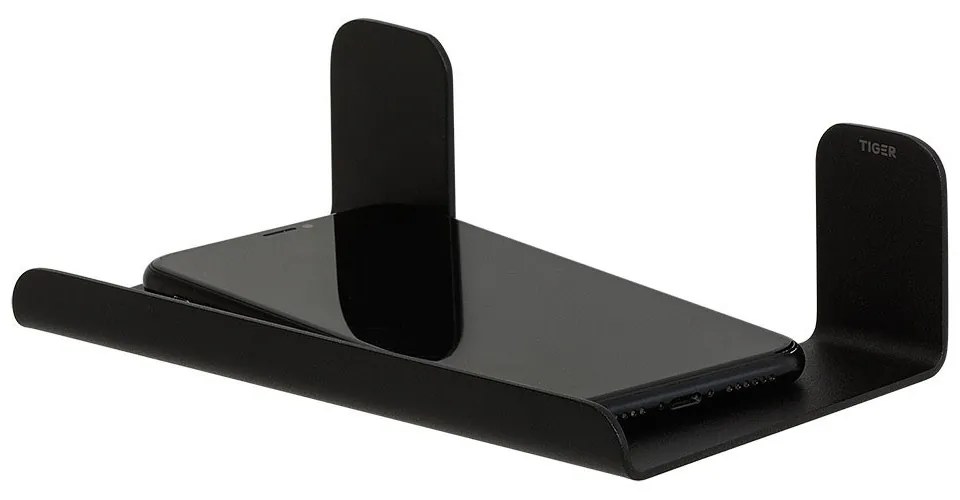 Ράφι Μπάνιου Colar 1313230746 18cm Black Tiger Ανοξείδωτο Ατσάλι