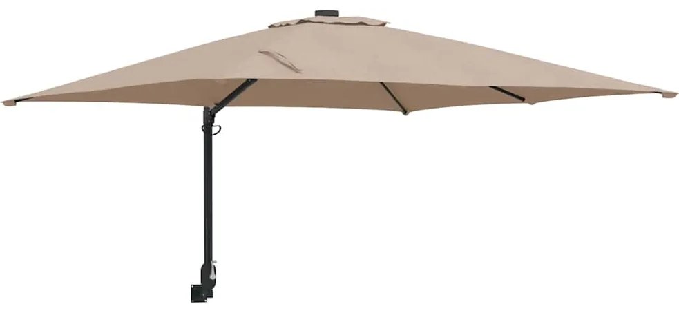vidaXL Ομπρέλα Κήπου Ταουπέ 248.5 x 247.5 x 160 εκ.