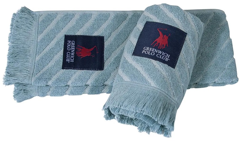 Πετσέτες Κουζίνας (Σετ 2τμχ) Greenwich Polo Club Essential 2693 Blue