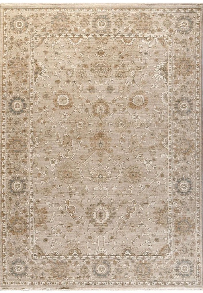 Διάδρομος Pera 68963-630 Beige-Blue 67X... Merinos 67X