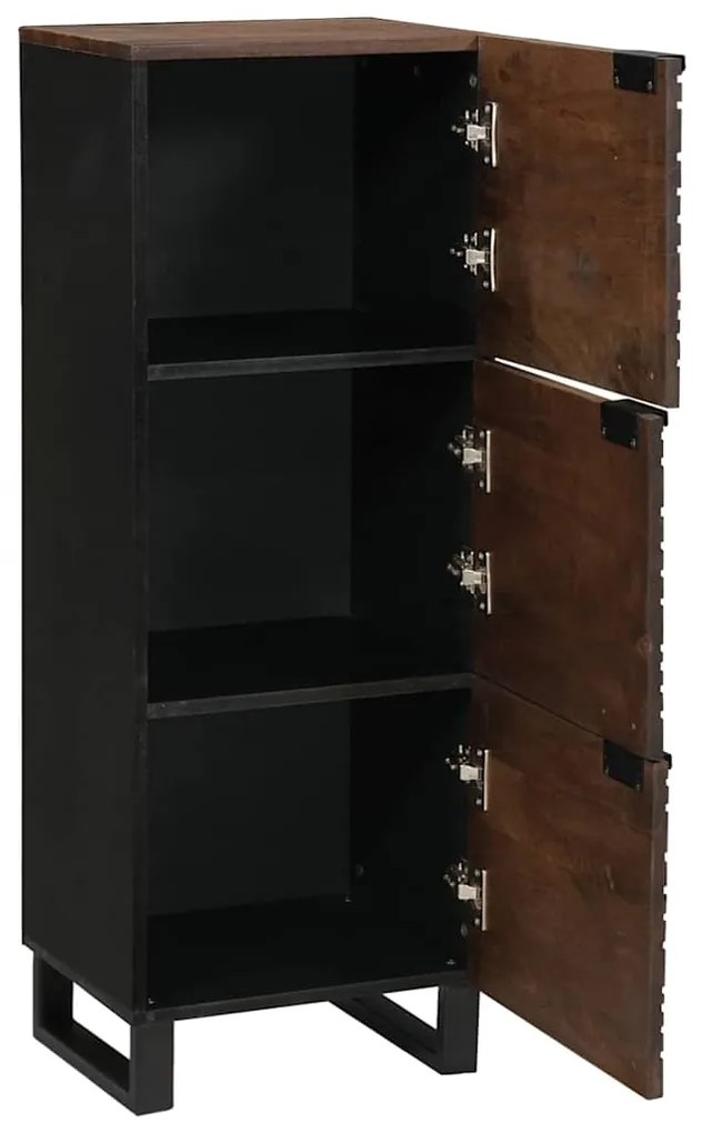 vidaXL Highboard Καφέ 40 x 33 x 110 εκ Μασίφ ξύλο μάνγκο