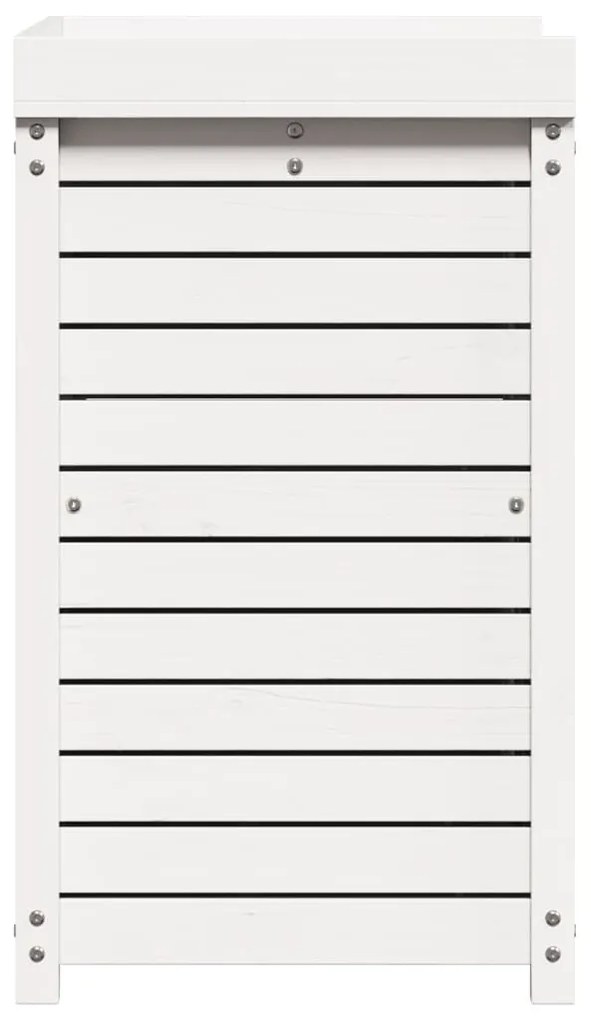 vidaXL Τραπέζι Κηπουρικής με Ράφια 82,5x50x86,5 εκ. Μασίφ Ξύλο Πεύκου