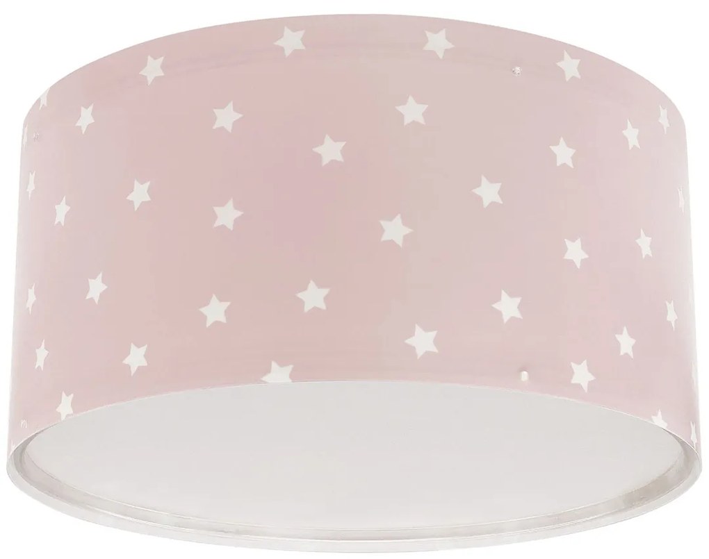 Παιδικό Φωτιστικό Πλαφονιέρα Ango Starlight Pink 82216 S