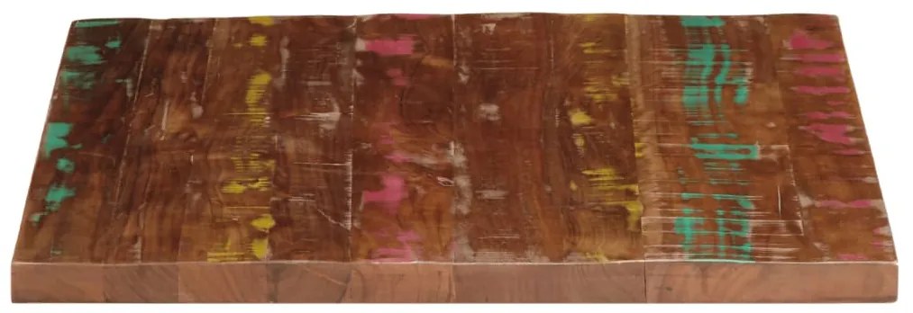 vidaXL Επιφάνεια Τραπεζιού Τετράγωνη 80x80x3,8 εκ. Ανακυκλωμένο Ξύλο