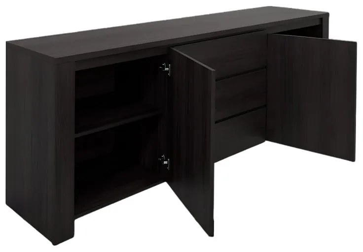 Μπουφές Kalya σε wenge απόχρωση 220x49x89.5εκ 220x49x89.5 εκ.