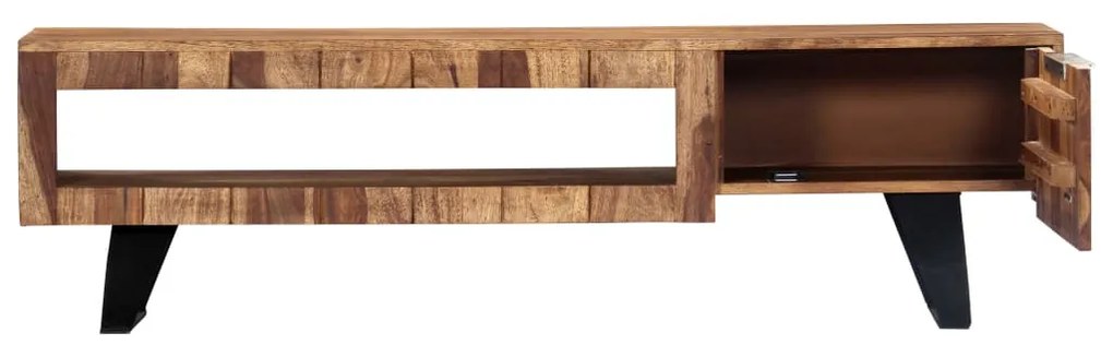 vidaXL Έπιπλο Τηλεόρασης 140 x 30 x 40 εκ. από Μασίφ Ξύλο Ακακίας