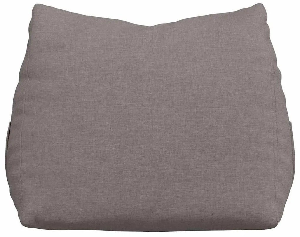 vidaXL Μαξιλάρι Πλάτης Taupe 45 x 20 x 35 εκ. ύφασμα