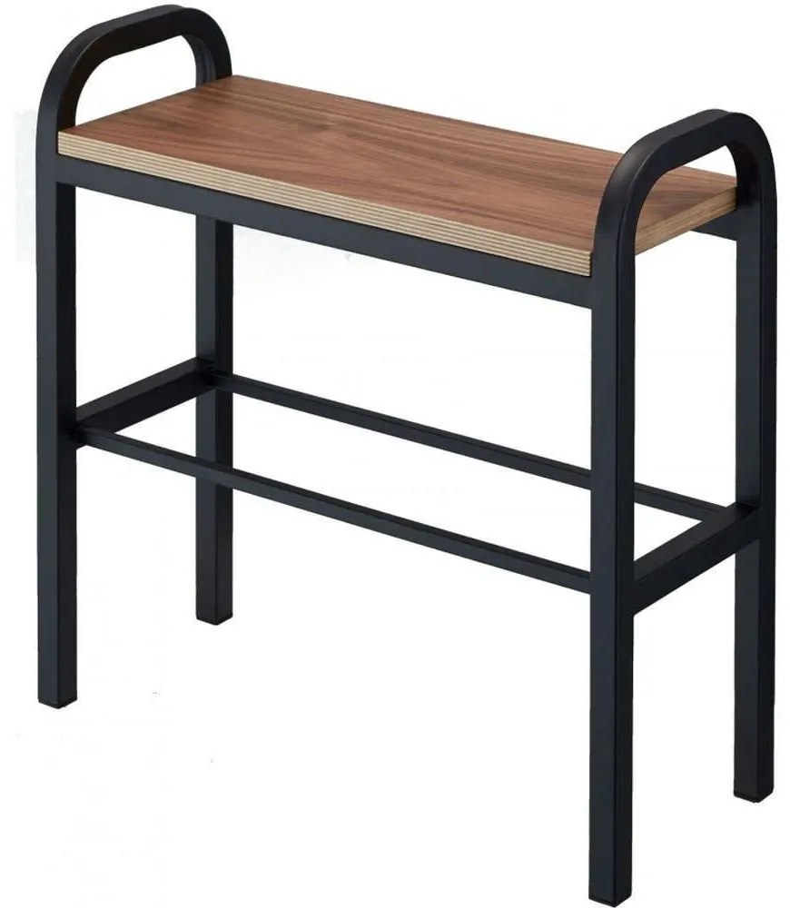 Ράφι Παπουτσιών YMZK4788 48x19x46cm Brown-Black Steel,Wood
