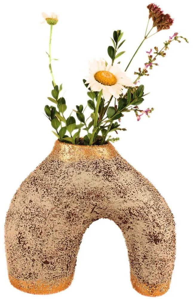 Βάζο 697ELD1108 20x23cm Multi Aberto Design Ceramic