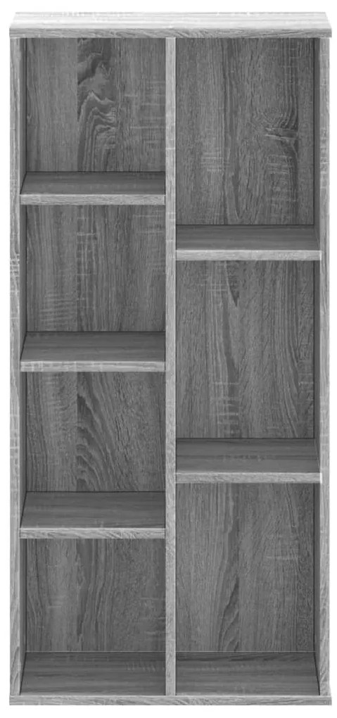 vidaXL Βιβλιοθήκη Γκρι Sonoma 50x25x105 εκ. από Επεξεργ. Ξύλο