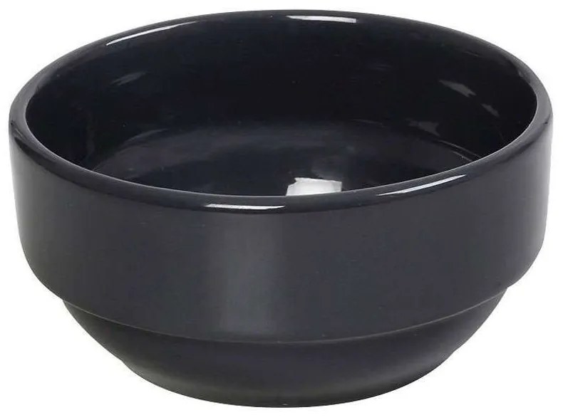 Μπωλ Σερβιρίσματος Essentials OWB118K6 14x14x6,5cm Dark Grey Espiel Small Ceramic