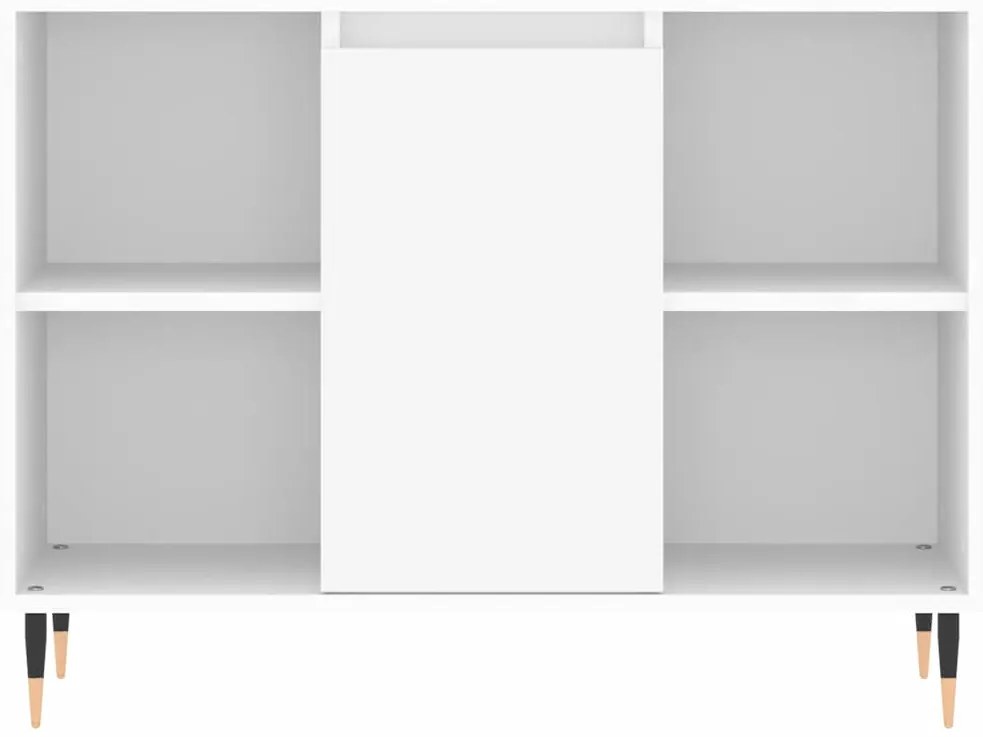 vidaXL Ντουλάπι Μπάνιου Λευκό 80 x 33 x 60 εκ. Επεξεργασμένο Ξύλο