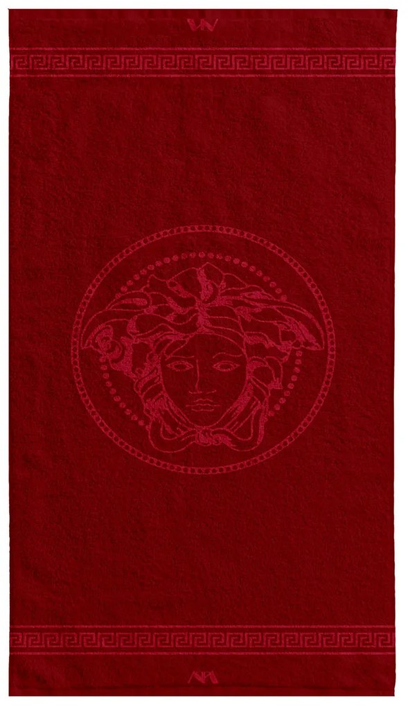 Πετσέτα Θαλάσσης (90x170) Makis Tselios Zeus Red