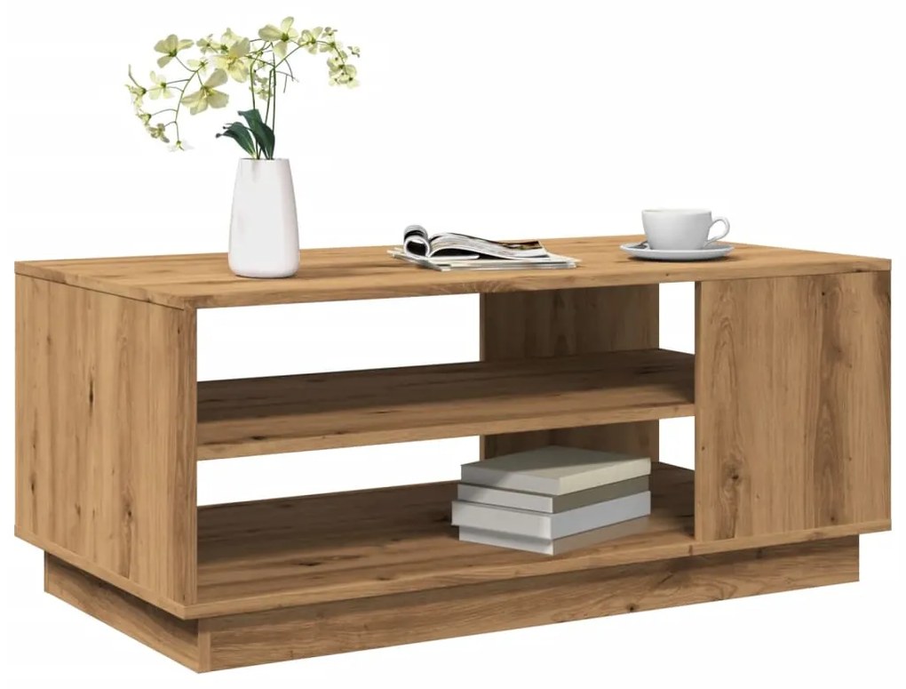 vidaXL Τραπεζάκι σαλονιού Artisan Oak 102x55x43 cm Κατασκευασμένο ξύλο