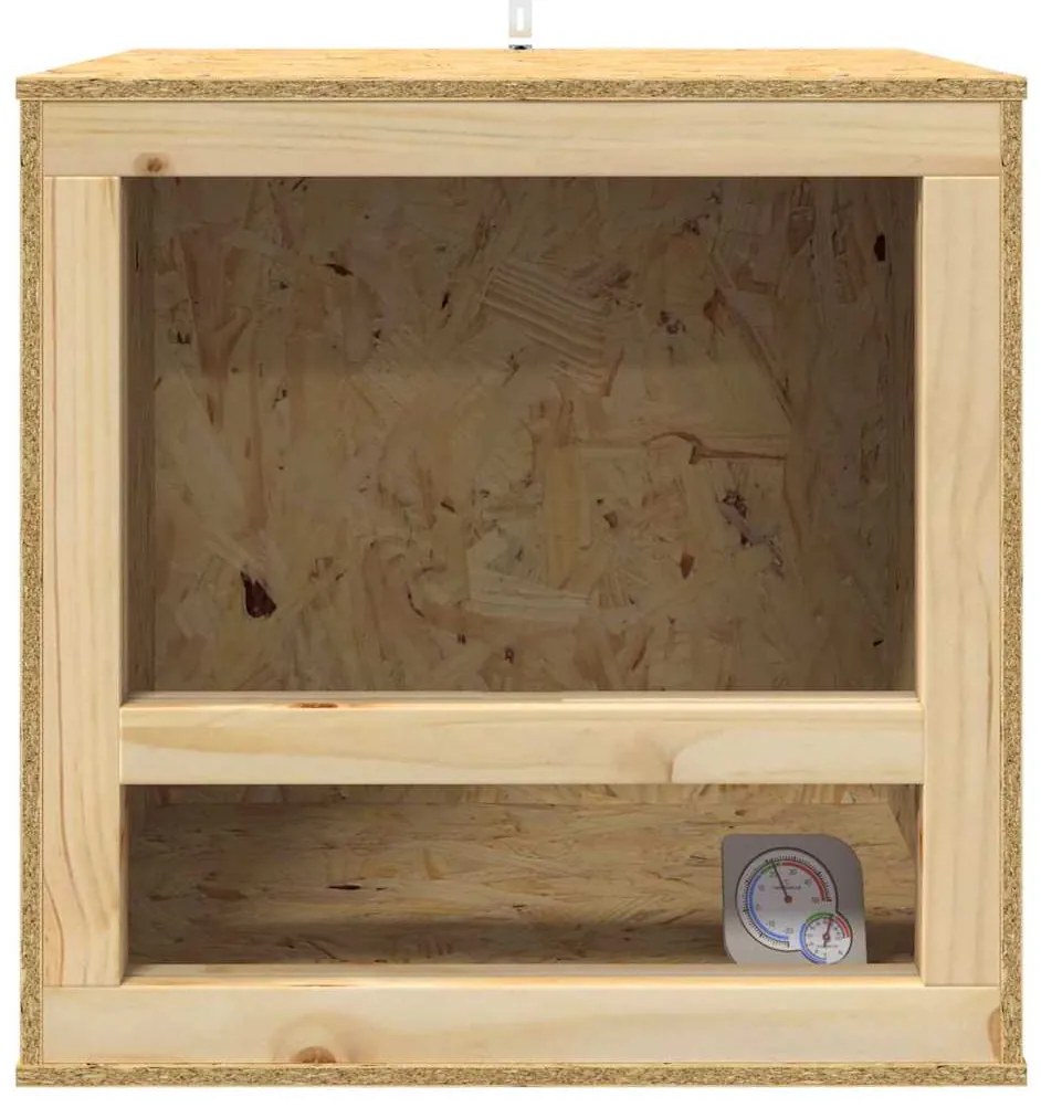 vidaXL Terrarium Καφέ 50 x 50 x 50 cm OSB