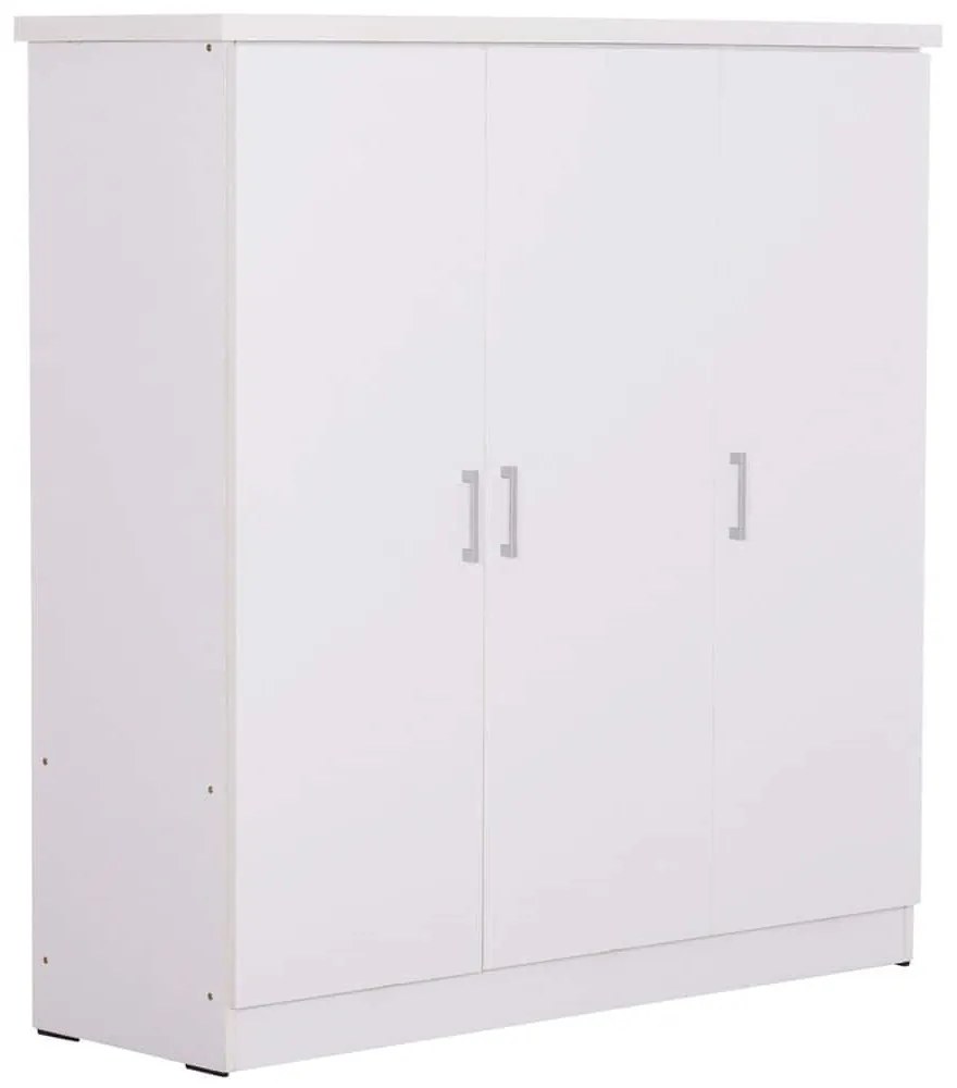 Ντουλάπα Τρίφυλλη Fuento HM2482.02 120x40x123,5cm White Three Door