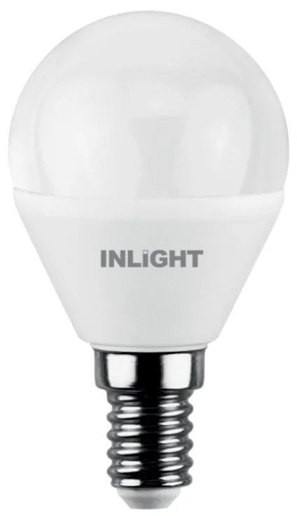 InLight E14 LED G45 5,5watt 3000K  Θερμό Λευκό (7.14.05.14.1)