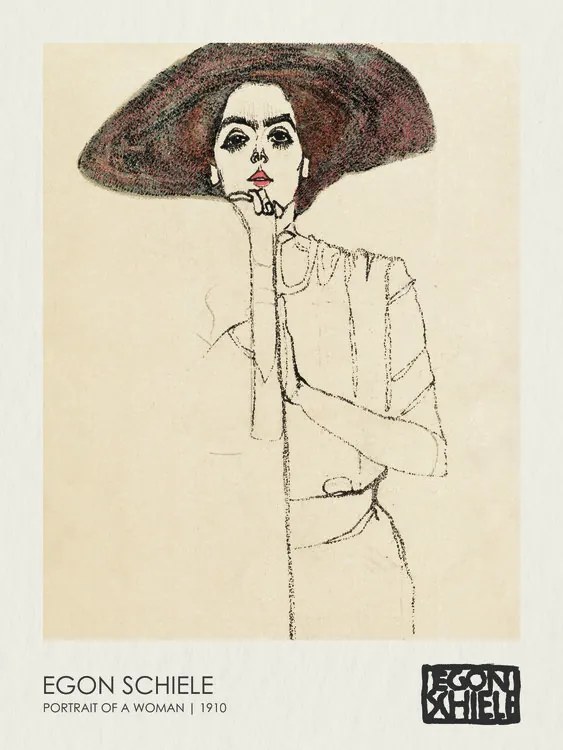 Αναπαραγωγή Portrait of a Woman (1910), Egon Schiele