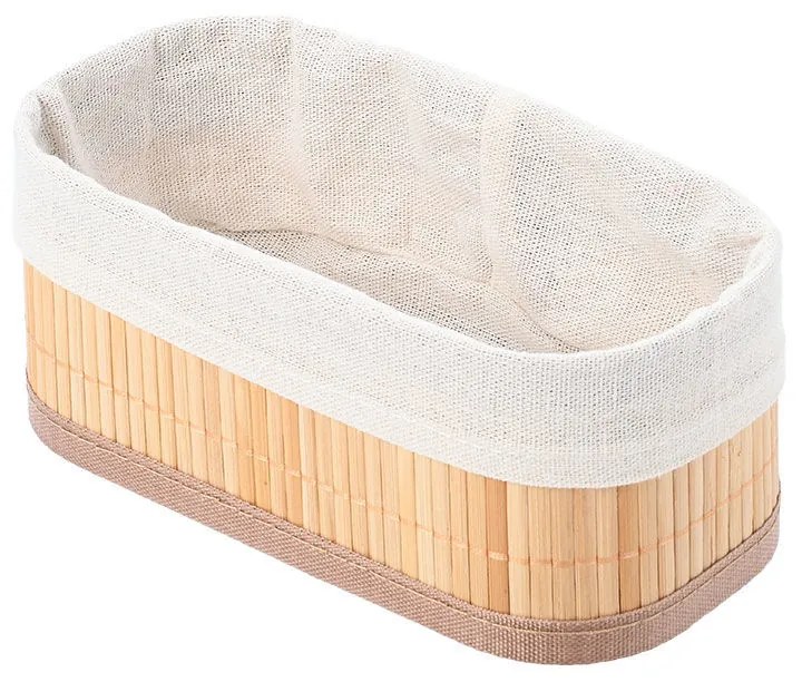 ESTIA ΚΑΛΑΘΙ ΟΡΓΑΝΩΣΗΣ BAMBOO ESSENTIALS 19.5x10cm ME ΕΠΕΝΔΥΣΗ