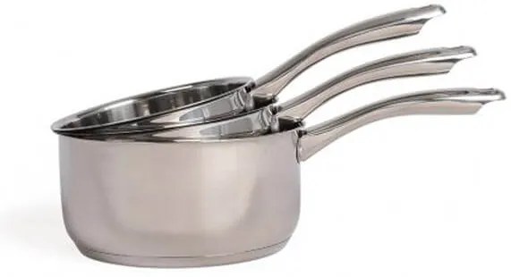 Σετ κατσαρόλες Livoo MEP135 - 3 τεμάχια - Grey