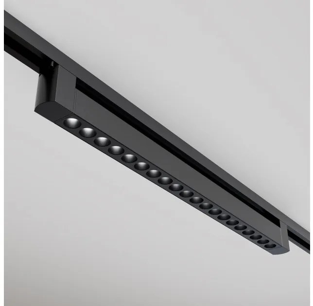 Γραμμικό Φωτιστικό Μονοφασικής Ράγας Unity LED 20W Μαύρο 4000Κ Points TR010-1-20W4K-M-B Maytoni TR010-1-20W4K-M-B