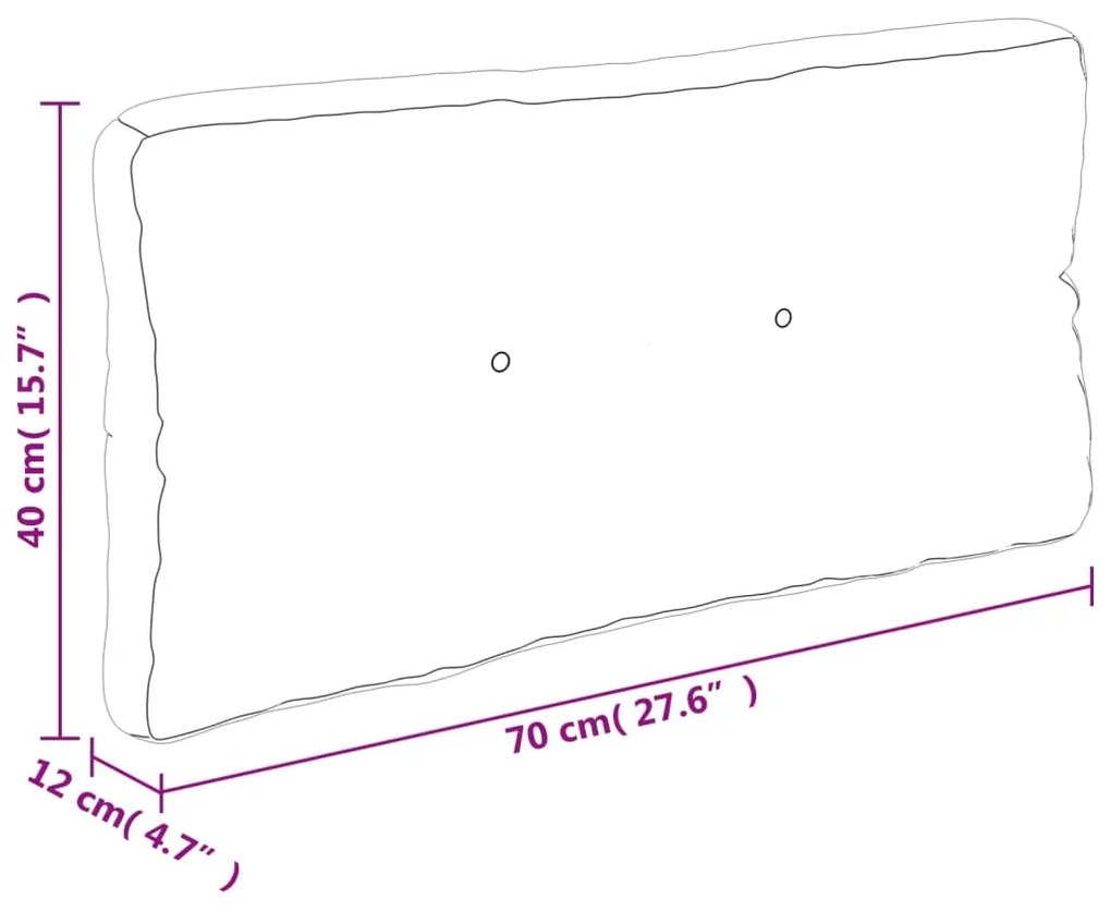 ΜΑΞΙΛΑΡΙ ΚΑΝΑΠΕ ΠΑΛΕΤΑΣ ΑΝΘΡΑΚΙ 70 X 40 X 12 ΕΚ. 314448