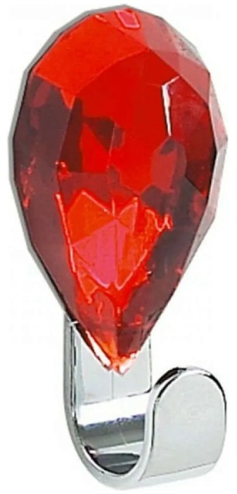 Κρεμαστράκι Bathdeco Jewel 05208.006 - 10675 Ruby Red Μέταλλο,Πλαστικό