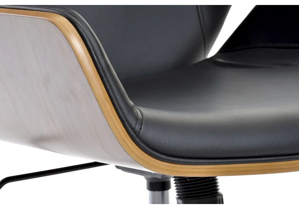 Καρέκλα Γραφείου DKD Home Decor Καφέ Μαύρο