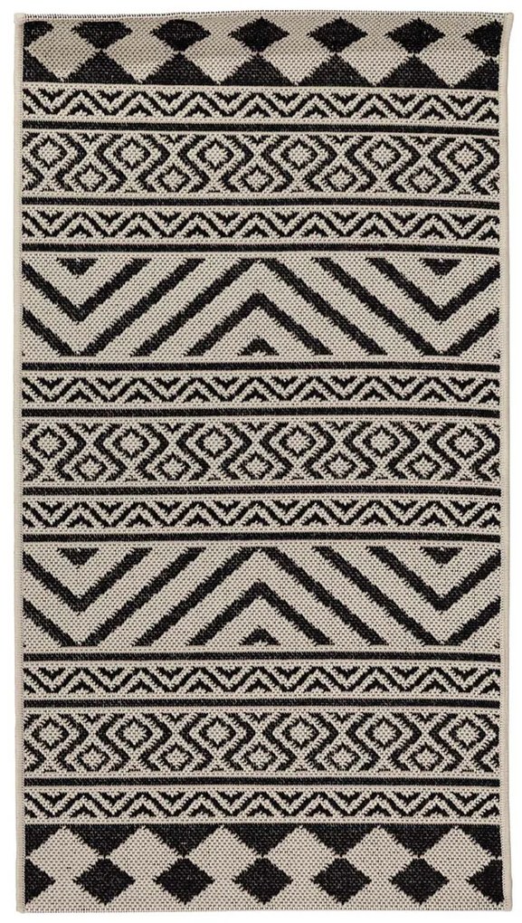 Χαλί Διαδρόμου (67x140) Royal Carpet Flox 7525W Black