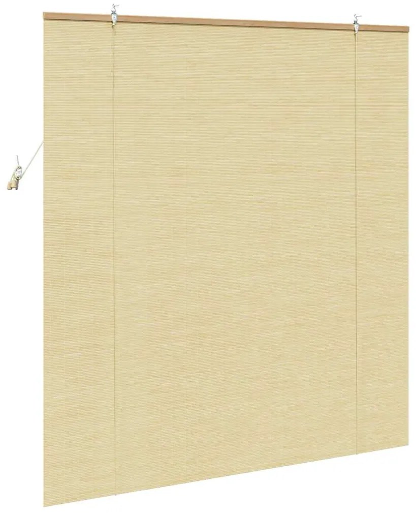 vidaXL Ρολά και Σκίες Παραθύρων Φυσικό 150 x 160 cm Μπαμπού