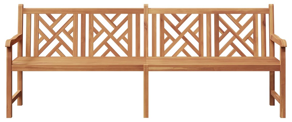 vidaXL Παγκάκι κήπου Καφέ 228 x 60 x 90 εκ Μασίφ ξύλο teak
