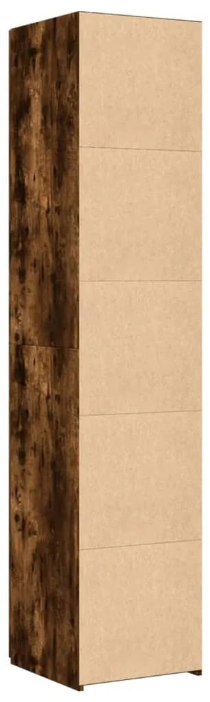 vidaXL Ντουλάπι Καπνιστή Δρυς 40x42,5x185 εκ. από Επεξεργασμένο Ξύλο