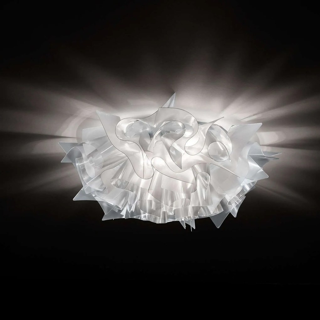 Φωτιστικό Οροφής - Τοίχου Veli Medium Prisma Slamp Aluminium, Polypropylene